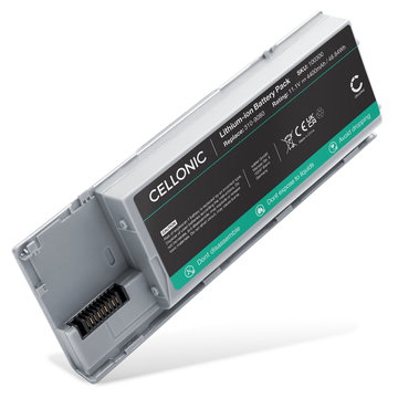 Batteria per portatile Dell Latitude D630, D620, D630 ATG, D630c, PP18L, RD300, RD301, PC764, PD685 ricambio per laptop 4400mAh 11.1V 