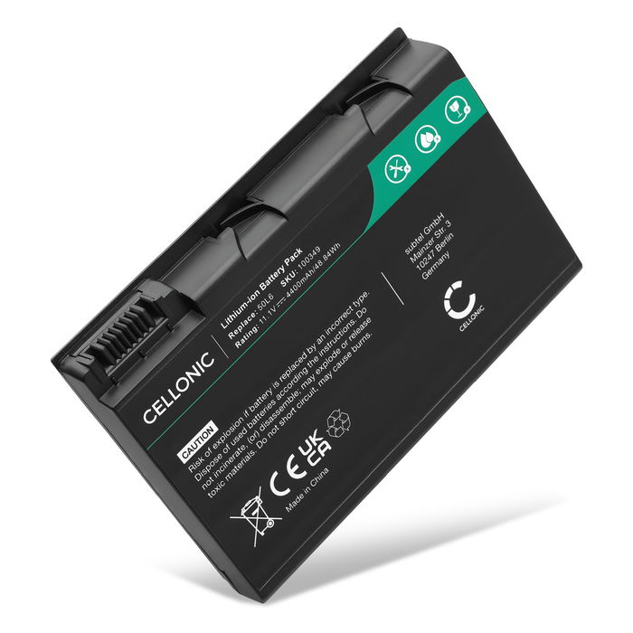 Acer Aspire 5610 Batteria della subtel 4400mAh 10.8V - 11.1V
