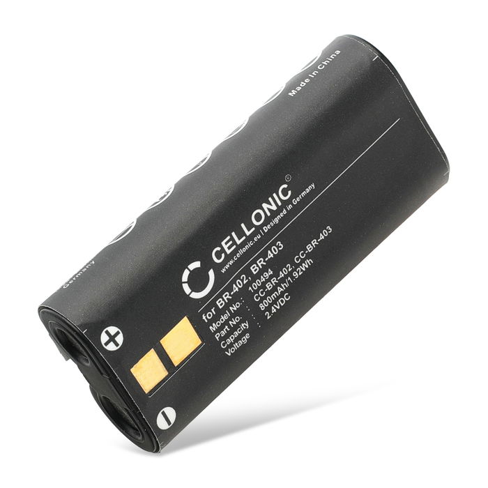 Batteria per Olympus DS 4000, DS 3300, DS 2300, DS 5000, BR402, BR403 BR-402, BR-403 (800mAh, 2.4V) marca CELLONIC