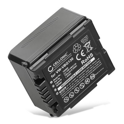Batteria per Panasonic HDC-SD10 SD300 SD707 SD600 SD5 SD9 HDC-TM700 SDR-H250 H20 H40 H80 HS9 750mAh da CELLONIC