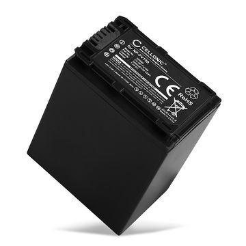 Batteria CELLONIC NP-FV100 -FV30 -FV70 compatibile con camcorder Sony HDR-CX625, HDR-CX730 HDR-CX250, FDR-AX53 -AX33 -AX100, HDR-PJ810 3300mAh autonomia e lunga durata di vita utile grazie a celle di qualità per la tua videocamera