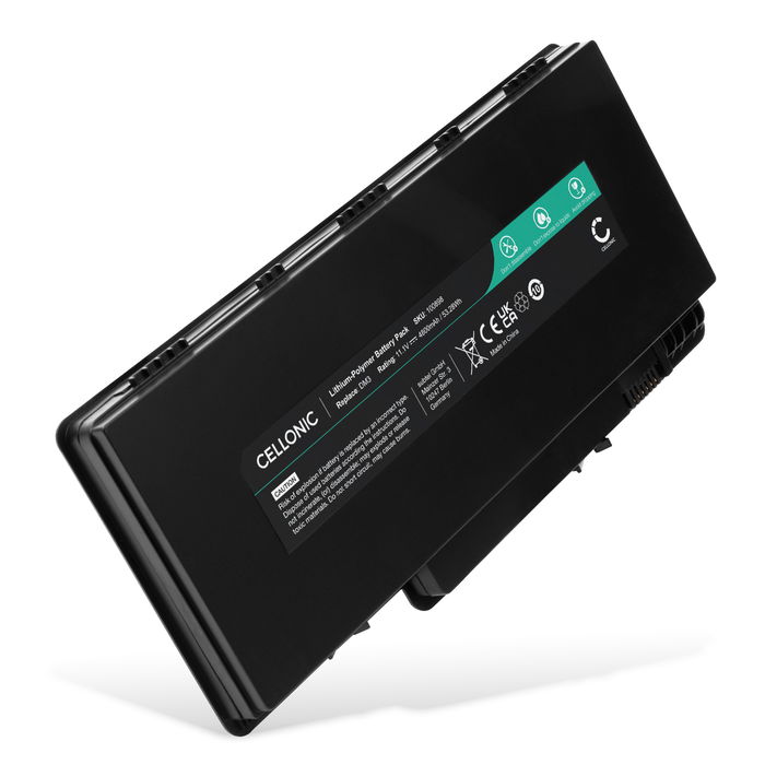 Batteria per portatile HP Pavilion dm3-1000, dm3-1100, dm3-2000, dv4-3000, FD06 ricambio per laptop 4800mAh 11.1V 
