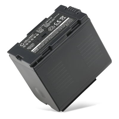 Battery for Panasonic NV-GX7, AG-AC90, AG-DVX100, NV-DA1, NV-MX500, NV-DS60, NV-GS1, GS11, PV-DV100 CGA-D54 CGR-D120 -D220 (3300mAh, 7.4V) from CELLONIC