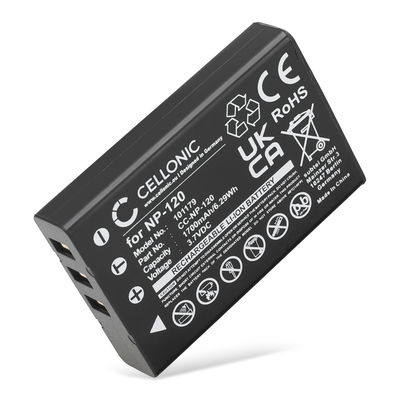 Batteria per FujiFilm FinePix F10, F11, M603, NP-120 1700mAh da CELLONIC