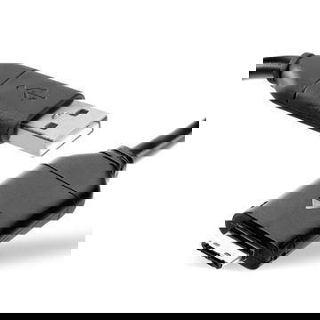 Cavo USB con connettore 20 Pin Connector per fotocamera Samsung i8 WB500 WB5500 WB600 WB650 WB700 PL100 PL150 PL20 PL210 PL50 ES55 ES65 ES70 ES75 ST65 ST500 ST30 L100 TL220 Filo lungo 1.5m ricarica cavetto dati in piacevole PVC nero