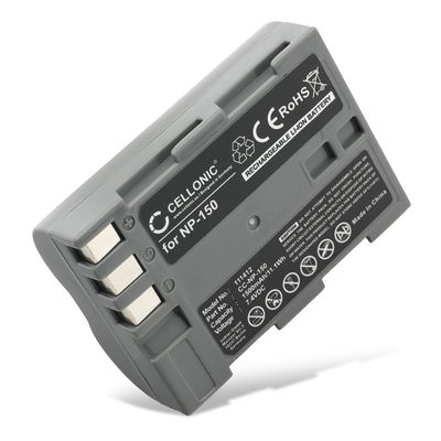 Batteria per Fuji FinePix A205S, FinePix A205S Zoom, FinePix S5 Pro NP-150 (1500mAh, 7.4V) marca CELLONIC