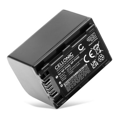 Batteria per Sony HDR-CX105 CS505 CX11 HDR-SR12 SR11 SR10 HDR-HC9 HC3 HDR-XR520 DCR-SX30 1400mAh , marca CELLONIC, ricambi di lunga durata per macchine fotografiche e videocamere