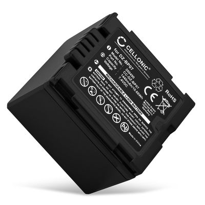 Batteria per Hitachi DZ-BX35 DZ-BX37 DZ-GX20 DZ-GX25 DZ-GX3100 DZ-MV550 DZ-GX20 DZ-BP14 (1440mAh, 7.4V) marca CELLONIC