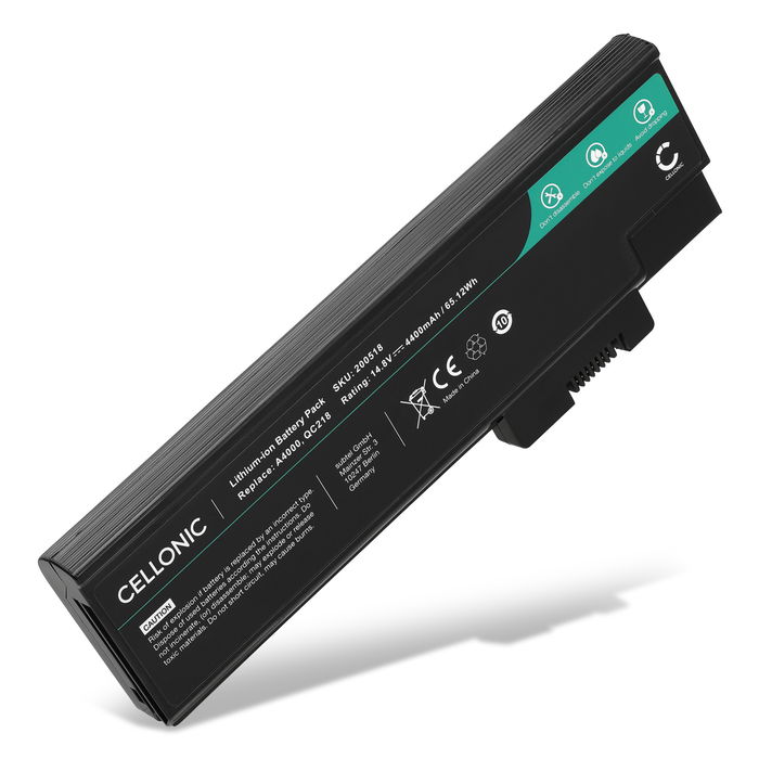 Acer Aspire 1410 series Batteria della subtel 4400mAh 14.4V - 14.8V