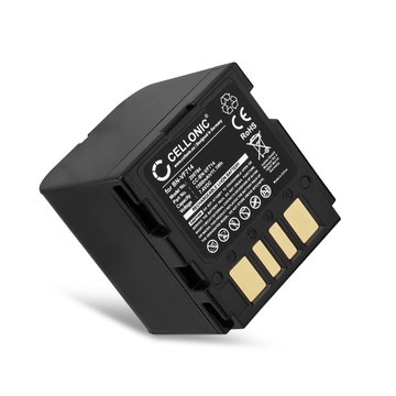 Battery for JVC GZ-D240, GZ-D270, GZ-DF420, GR-D240, GR-D270, GR-D290, GR-DF420, GR-X5 BN-VF714 (1500mAh, 7.4V) from CELLONIC