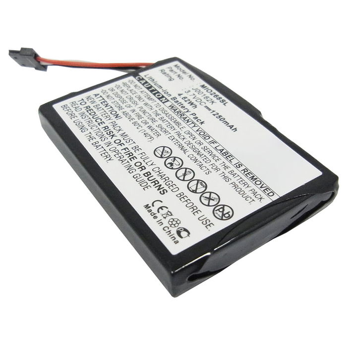 Batteria Mitac Mio DigiWalker 268, 1250mAh