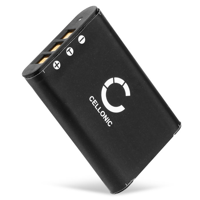 Batteria LI-60B per fotocamera Olympus C-575, FE-370, X-880 Affidabile ricambio da 600mAh, marca CELLONIC