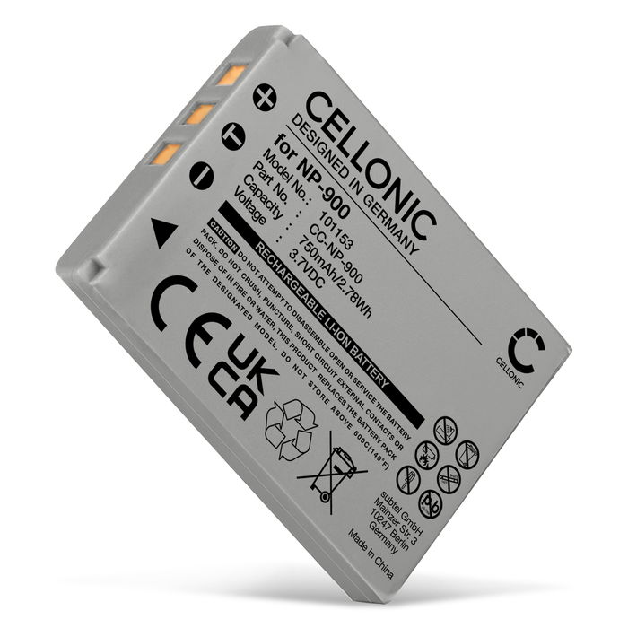 Batteria per Kyocera EZ 4033 750mAh , marca CELLONIC, ricambi di lunga durata per macchine fotografiche e videocamere