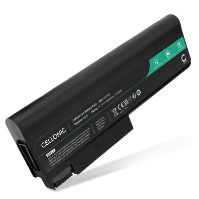 Batteria per portatile HP EliteBook 8440p, 6550B, ProBook 6550b, 6450b, Business Notebook 6530, Compaq 6735b ricambio per laptop 6600mAh 11.1V 