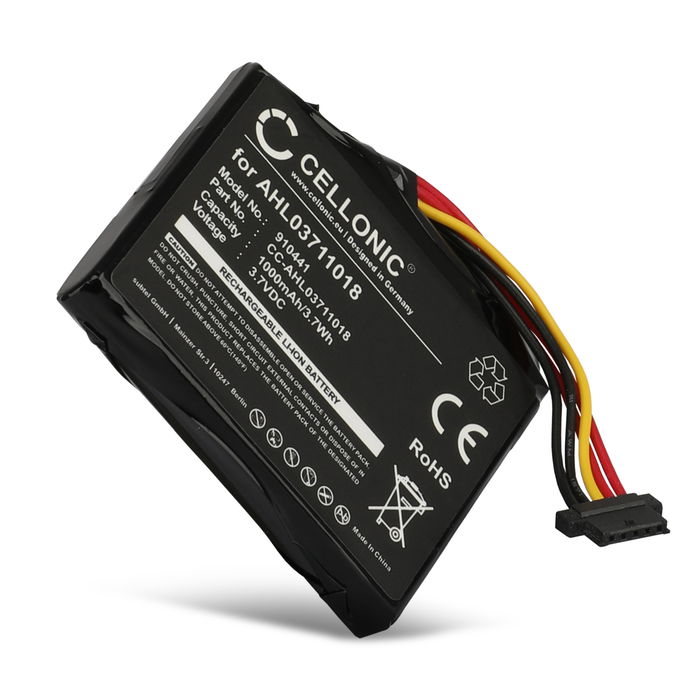 TomTom AHL03711018 Batteria marcata CELLONIC, 1000mAh di capacità