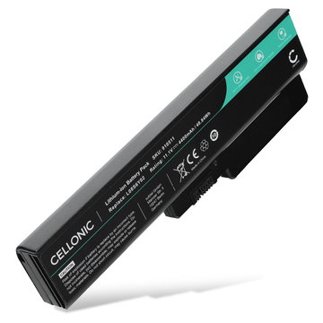 Batteria per portatile Lenovo G550, N500, B550, G550, G555, V450, G530, V460, G450,IdeaPad Z360, Y430, 42T4585, L08S6Y02 ricambio per laptop 4400mAh 11.1V 