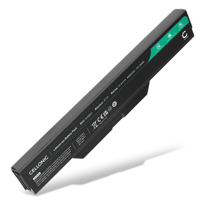 Batteria per portatile HP ProBook 4710s, 4510s, 4720s, 4515s, HP ZZ06, ZZ08, ZZ09 ricambio per laptop 4400mAh 14.4V 