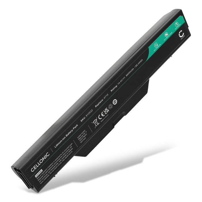 Battery for HP ProBook 4510s, 4710s, 4720s, 4515s, ZZ06, ZZ08 14.4V 6600mAh from CELLONIC