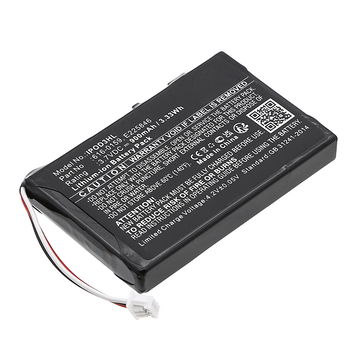 Batteria sostitutiva 616-0159, E225846 per Apple iPod 3 Gen. A1040 Affidabile ricambio da 900mAh per lettore MP3 MP4 music player