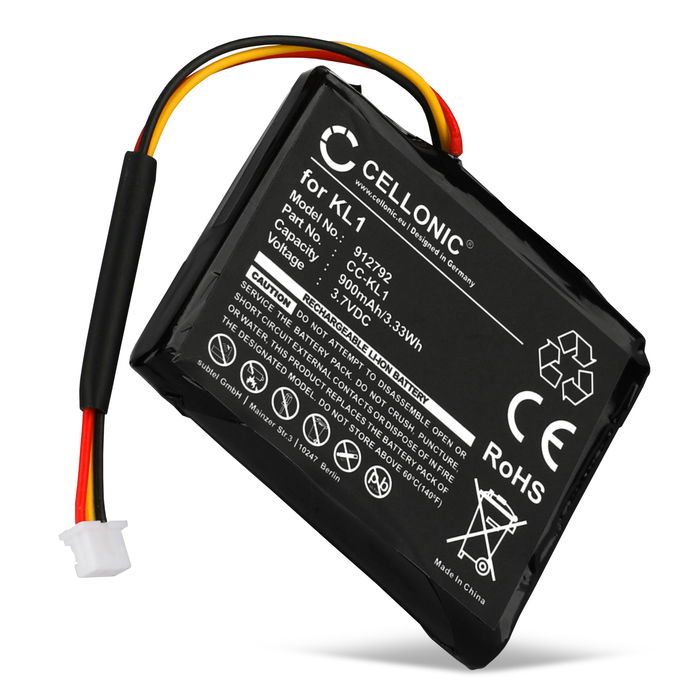 TomTom 6027A0114501 Batteria marcata CELLONIC, 900mAh di capacità