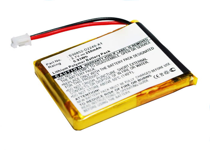 Batteria Siemens Gigaset L410, marcata subtel, capacità 250mAh