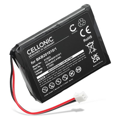 CELLONIC Batteria BKB201010/1,FA01302005,FA83601195,660177 R1A compatibile con Ascom D43 D41, Mitel 5613 5614 5603, Avaya DECT 3730 3720, InnovaPhone IP64 IP61 650mAh Ricambi per telefono cordless