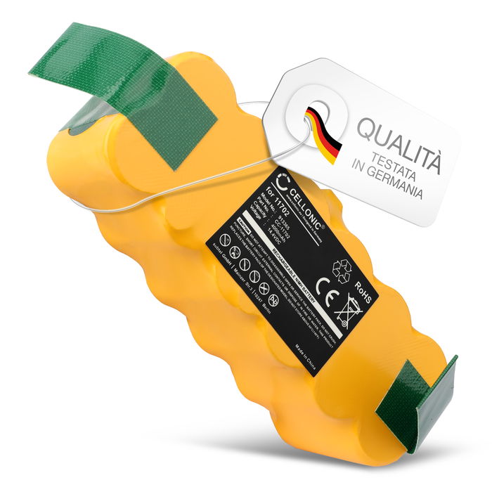 iRobot Roomba 621 Batteria marcata CELLONIC, 4000mAh di capacità