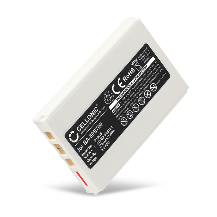 Batteria Cipherlab BA-80S700, marcata subtel, 750mAh