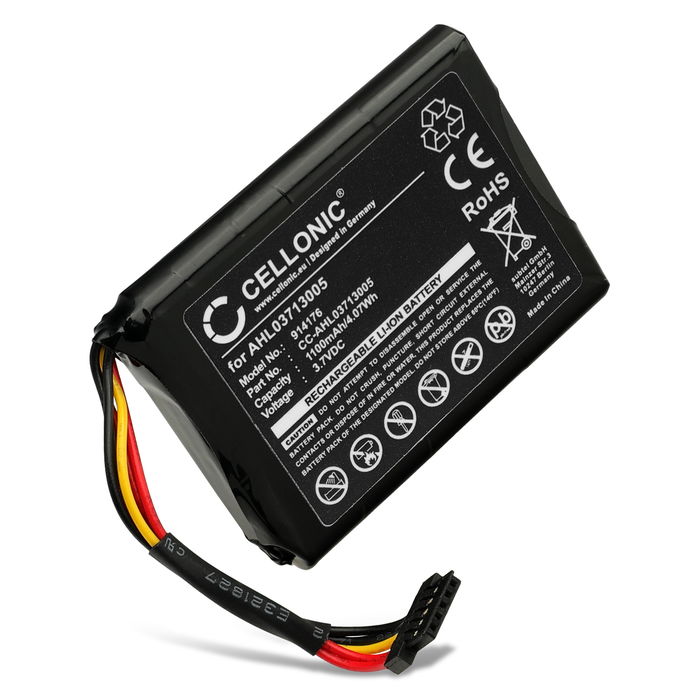 TomTom Maxell ICP553443AR Batteria marcata subtel, 1100mAh di capacità