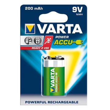 Accu Battery 9V / E Block Varta Power Accu Varta 56722 1x