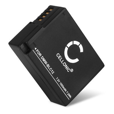Batteria BP-DC12-E BP-51 per fotocamera Leica Q (Typ 116) V-LUX (Typ 114) V-LUX 4, DP1Q DP2Q DP3Q Affidabile ricambio da 1000mAh, marca CELLONIC