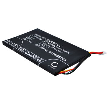 Batteria DR-NK03,MLP305787,S11ND018A compatibile con Barnes & Noble BNRV300, BNTV350 Ricambio da 2150mAh per tablet pc -Sostituzione di lunga durata