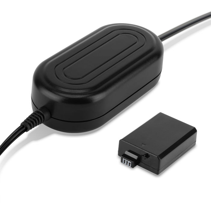Adattatore di alimentazione ACK-E5 per Canon EOS 1000D, 450D, 500D, EOS Rebel T1i, Rebel XS, Rebel Xsi (CA-PS700 + DR-E5) batteria finta dummy, DC coupler per una fonte di corrente continua