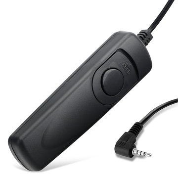 Shutter Release Cable for Panasonic Lumix DC-G9, DMC-FZ1000, FZ200, Cabled / Wired Trigger Camera Remote Control from CELLONIC