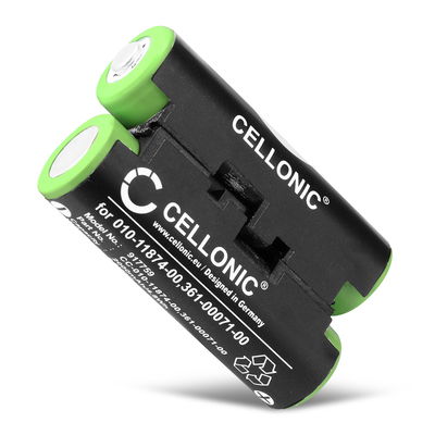 Batteria CELLONIC 010-11874-00 361-00071-00 per navigatore GPS Garmin Striker 4 Oregon 600 600t, 650 650t 700 750 750t GPSMAP 64s Alpha 50 Atemos 50 Astro 430 320 Affidabile ricambio 2000mAh compatibile al 100%