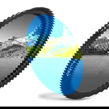 Filtro polarizzatore circolare CPL per obiettivi di Voigtländer (Ø 52mm) con filettatura diametro Ø di 52mm per foto senza riflessi e colori naturali