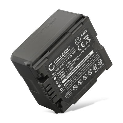 Batteria per Panasonic HDC-SD100, HDC-SD10, -SD707, -SD600, HDC-TM700, Lumix DMC-L10 1320mAh da CELLONIC