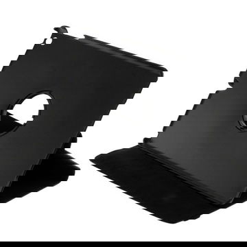 Custodia cover per tablet iPad Air 1 / iPad 5 / iPad 6 smart case ruota 360°, in Similpelle nero protezione antigraffi, antiscivolo & funzione stand, goditi una visuale ottimale