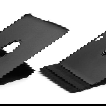 Custodia cover per tablet Samsung Galaxy Tab S2 9.7 (SM-T810 / SM-T813 / SM-T815 / SM-T819) smart case ruota 360°, in Similpelle nero protezione antigraffi, antiscivolo & funzione stand, goditi una visuale ottimale