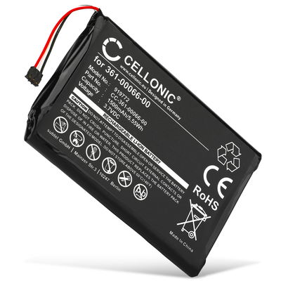 Batteria CELLONIC 361-00066-00 361-00066-10 per navigatore GPS Garmin Camper 760, Nüvi 2689, Nüvi 2757, Nüvi 2797, Dezl 760, Nüvi Affidabile ricambio 1500mAh compatibile al 100%