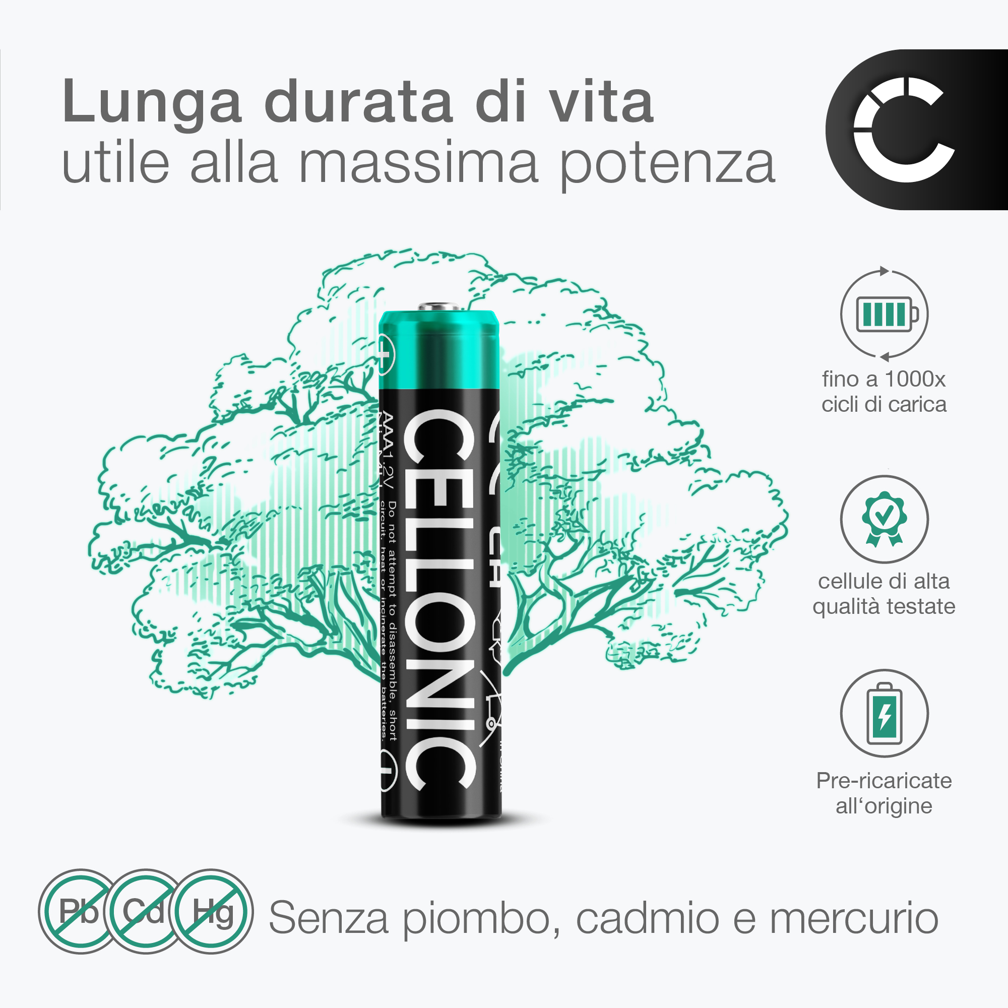 Batteria Fittizia AAA Dummy – Lumaca Corta – Riduttore Tensione – Cortocircuito Protetto
