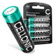 4x Batteria 2600mAh