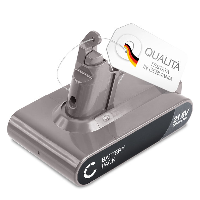 Dyson V6 Absolute Plus Batteria marcata CELLONIC, 2000mAh di capacità