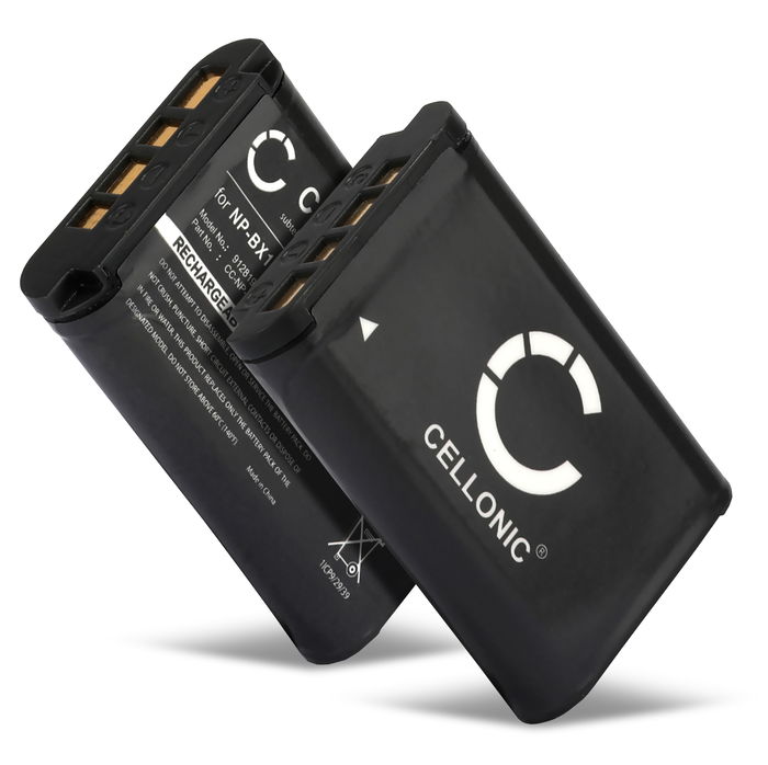 2x Sony HDR-CX240 Batteria da 1090mAh marcata CELLONIC