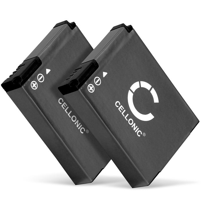 2x GoPro HD Hero 2 Batteria da 1100mAh marcata CELLONIC