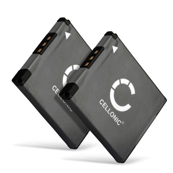2x Canon IXUS 285 HS Batteria marcata CELLONIC, 600mAh