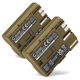 2x Batteria 1600mAh