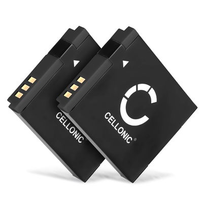 2x Batteria NB-6L NB-6LH per fotocamera Canon PowerShot SX710 HS SX700 HS SX500 IS SX510 HS SX530 HS SX540 SX600 HS SX610 HS SX260 Affidabile ricambio da 1000mAh, marca CELLONIC