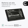 2x Batteria 650mAh