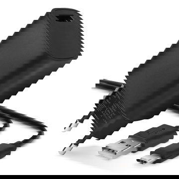 Caricabatteria Cavo USB per MeiZu 16th / 15 / Note 9 / X8 / M5s / Lite / Plus / Pro, 15W 3A Caricatore 1m con spina europea